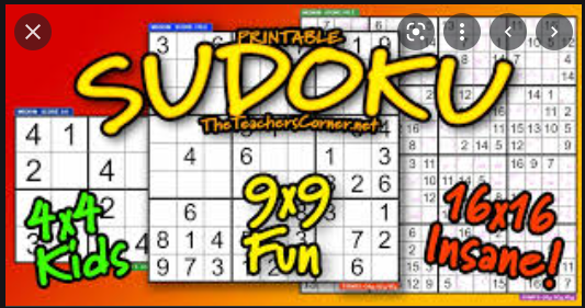 sudoku puzzle for brain power